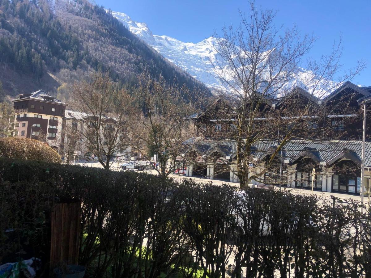 Chamonix 27 - Au Centre Vue Mont Blanc Et Jardinアパートメント エクステリア 写真